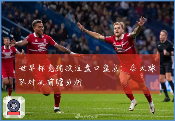 世界杯竞猜投注盘口盘点:各大球队对决前瞻分析